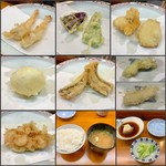 てんぷら 味覚 - 【ランチ】天ぷら定食（松）