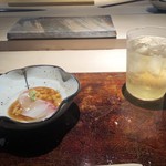菊鮨 - 生ビールからハイボールに。