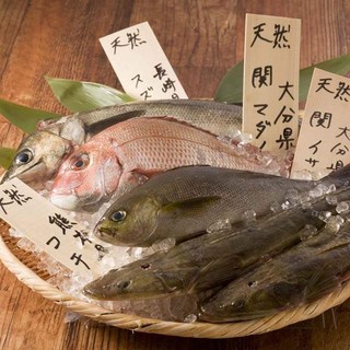 当日仕入れた九州鮮魚を使用！