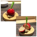 しまなみふれんち Murakami - フォアグラのムース　さくらんぼ仕立て