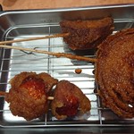 魚河岸の居酒屋 えびす大黒 - さつまいも　プチトマト　たまねぎ