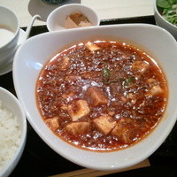 メゾン・ド・ユーロン - 豆鼓麻婆豆腐アップ。