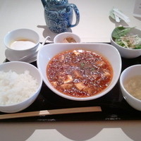 メゾン・ド・ユーロン - 遊龍ランチＡ刺激的麻婆豆腐1,300円。