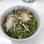 交野きんせい - セットの焼豚丼