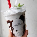 ハッピーベリー - 【ホワイトミントチョコファッジシェイク】スースーパリパリ♪爽やかミルキー白チョコミント♪　季節限定