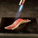 Grilled horse meat Sushi delivered directly from Kumamoto