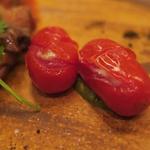 あもん ヨコ - 本日の囲炉裏焼　ズームアップ