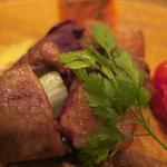 あもん ヨコ - 本日の囲炉裏焼　ズームアップ