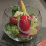 あもん ヨコ - 有機野菜バーニャカウダ　ズームアップ