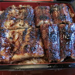 さし汐 - うな重 竹。2,300円