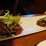 とまと座 - 
      「やわらか牛ほほ肉の赤ワイン煮」 
       (2018.7月) 
      
      