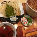 蕎麦さとう - 湯葉天ぷらそば