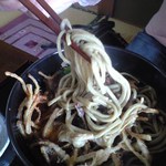 蕎麦の里 びばいろ - 太い麺の田舎