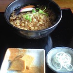 蕎麦の里 びばいろ - たぬきそば(揚げ玉）700円