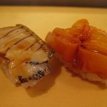 鮨 仙一 - あわびと閖上の赤貝