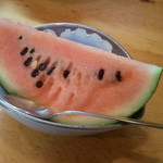 お料理やまもと - ⑧デザートのすいか