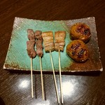 Torishoumaru - 串焼き（タン、煮豚焼、つくね）