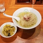 麺屋 六感堂 - チャコ飯＋実山椒薫る 冷製かけラーメン