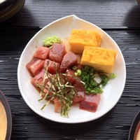 浅草むぎとろ 本店 - 漬けまぐろ＆玉子焼き