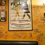 リストランテ ミヤモト - 著名な料理人さんがたの足跡です