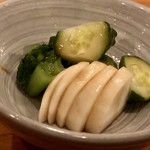 とり喜 - お新香