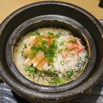 魚菜由良 鼎 - 土鍋御飯980円