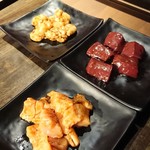 焼肉処 和み - 特上ミノ、レバー、ホルモン