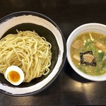 風の味 麺や 勝 - つけめん¥800+中盛(280g)無料