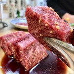 炭火焼肉ホルモン 横綱三四郎 - 「カイノミ」1,990円