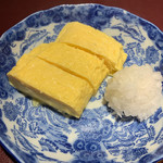 赤坂 渡なべ - 弟子の大塚さん作　出汁巻き玉子