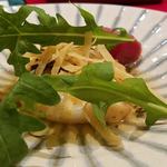 FRENCH JAPONEZE Maruyama - 白身魚のクレピネット包み香草と椎茸風味