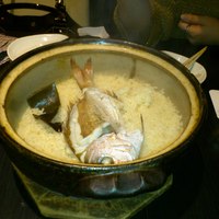 かなわ - 鯛めし、２～３人で十分食べられる量です。