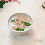 Porridge with chicken