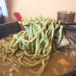 らーめん仙代 - 手もみ縮れ太麺