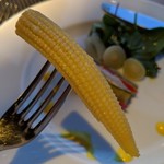 GRILL&DINING MANHATTAN TABLE - [料理] ヤングコーン アップ♪ｗ