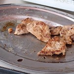 産直 石神の丘 - 試食の味噌焼き。柔らかくて美味しかった～(^^)