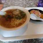 福龍 - ラーメンセット　ラーメン大盛り