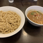 らーめんONE - 海老つけ麺 300g 850円^ ^ 流石の美味しさ^_^