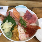 築地虎杖　魚河岸千両 - 極丼