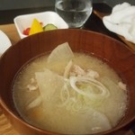 とんかつ成蔵 - とん汁