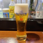 炭火焼 みや澤 - 生ビール