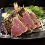 炭火焼 みや澤 - 鰹わら焼きタタキ