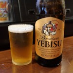 炭火焼 みや澤 - ヱビス瓶