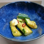 家庭料理 小川 - たたききゅうり少々