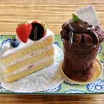 パティスリーもりん - 苺のショートケーキ、ショコランタン