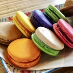 パティスリーもりん - マカロン（アールグレイ・レモン・カシス・ピスタチオ・オランジェ・抹茶・フランボワーズ）