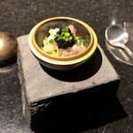 ソーニ・ディ・ソーニ - 前菜：お店からの一品