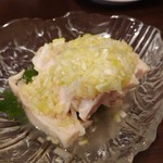 中華キッチン レンゲ - 蒸し鶏 ネギソース