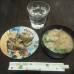 喫茶Y - 粕汁と筑前煮