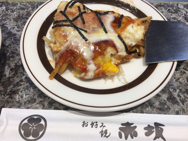 味はまぁまぁ : お好み焼き 赤坂の写真